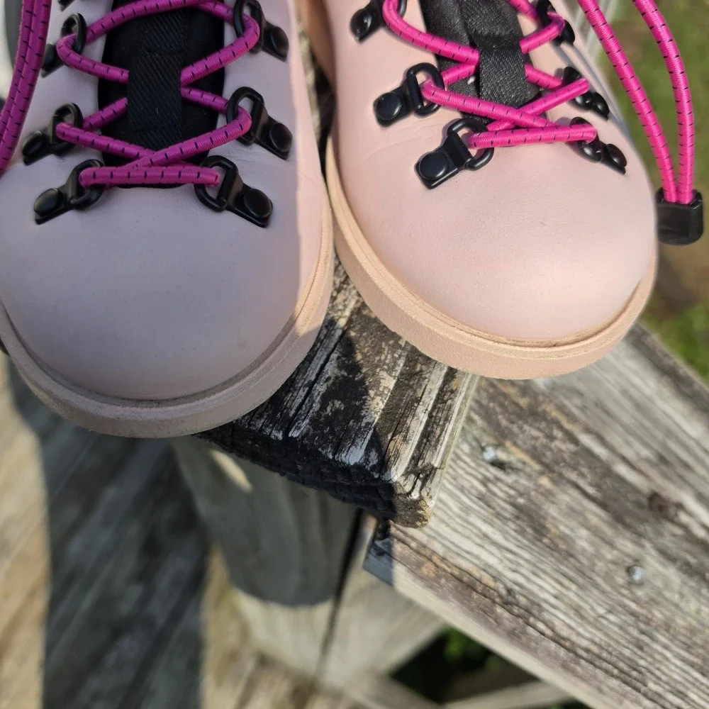 Native Kids Fitzsimmons Citylite Hiking Outdoor Boots In Pink C13 Childs
